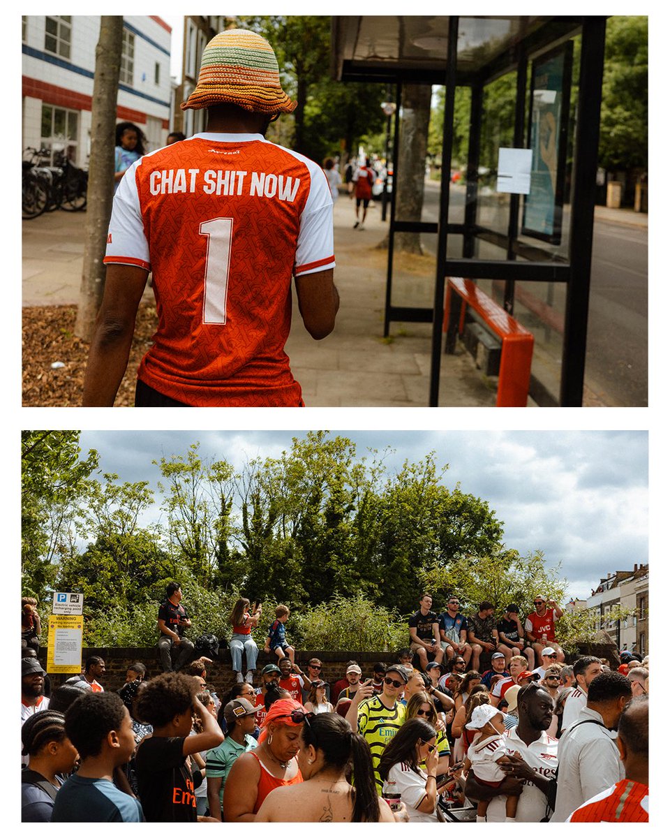 JoelSuneev's tweet photo. The Arsenal. On your rooftops, bus stops and balconies.

🏆 https://t.co/y0fbk1mrgr