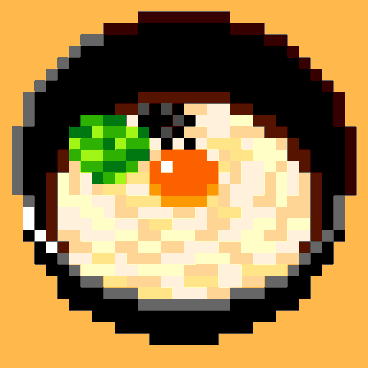 NH99499's tweet photo. 釜玉うどんです
トッピングにとろろと明太子があれば最高です
#ドット絵 #pixelart https://t.co/Hc7nHuWixL