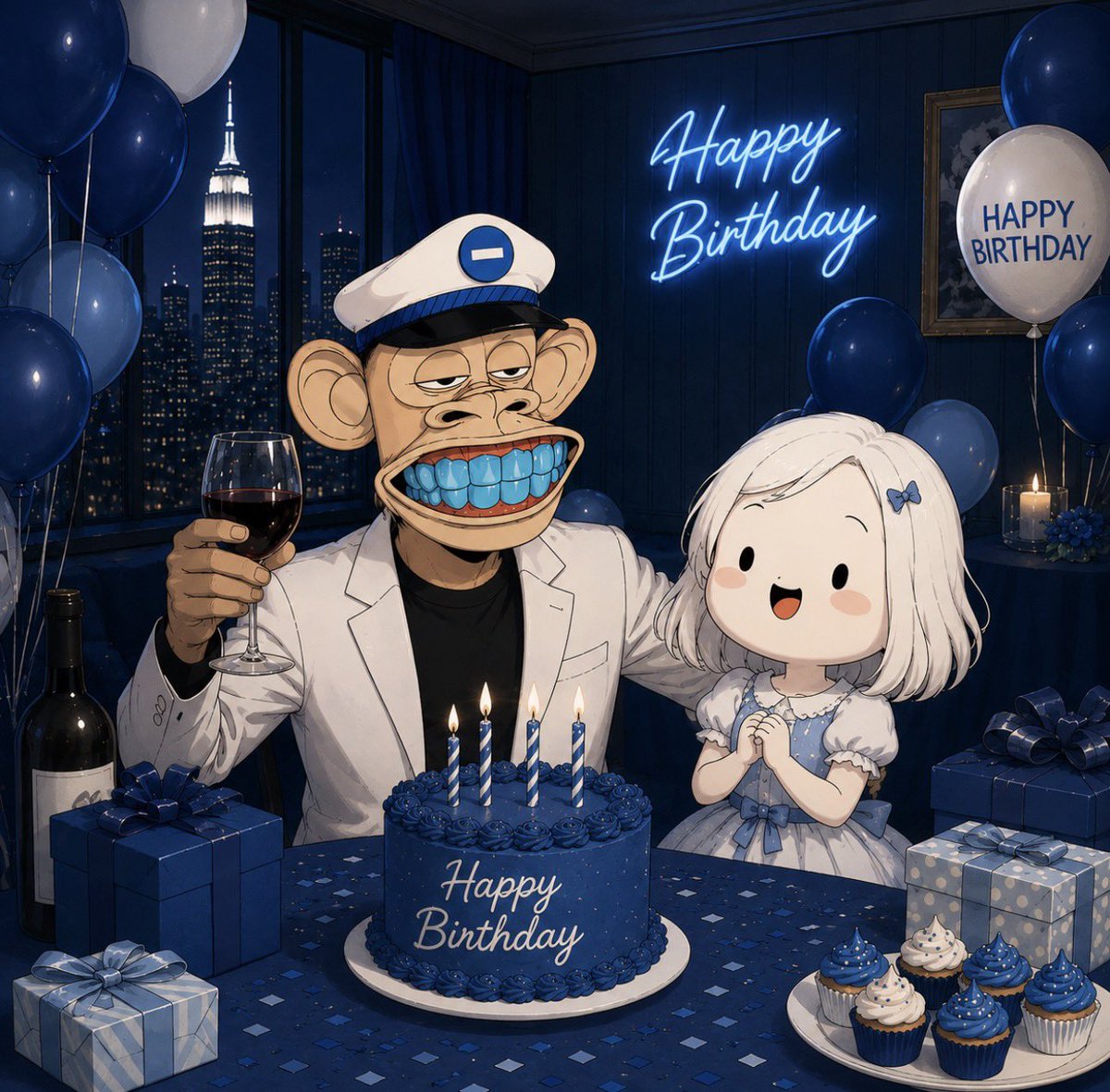 yeganomaly's tweet photo. gm gm frens 💙

another lap around the sun for uncle Ramin 🎂

somehow getting older but still cooler than 99% of the timeline :)))

appreciate u for always showing up, helping people out, dropping gems, and making this weird little corner of the internet feel a lot more human

onchain gave me plenty of things…

but meeting good people like u is easily near the top of the list 🫶

happy bday uncle Ramin 💙