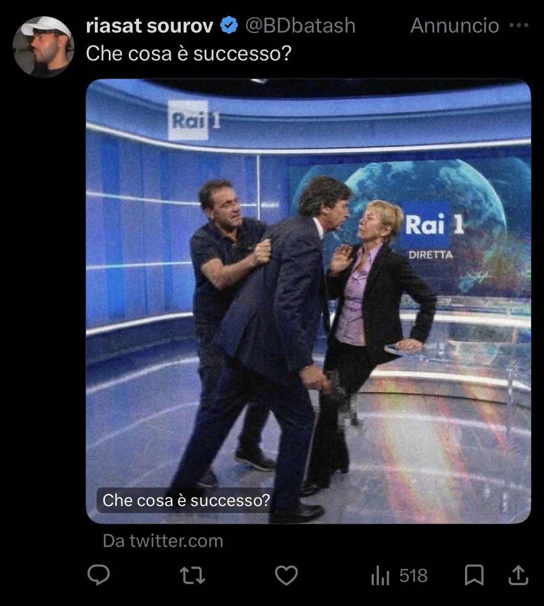 moovnys_'s tweet photo. qualcuno mi spiega per quale stracazzo di motivo questo annuncio compare ogni quattro tweet? 
“che cosa è successo?” LA FACCIO SUCCEDERE IO QUALCOSA MI HA ROTTO PROPRIO LA MINCHIA STA ROBA. https://t.co/I37S0oIfMe