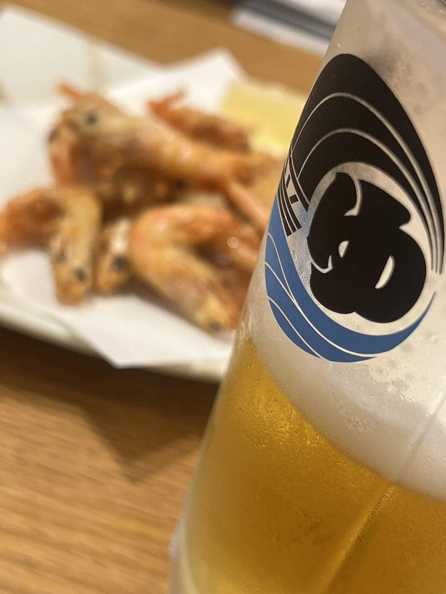 rapisu1231's tweet photo. 本日も19時からー！ふぁりにしゅですー！

これは昨日の🦐と🍺

よろしくお願いしますー！ https://t.co/O3RvScYJTR