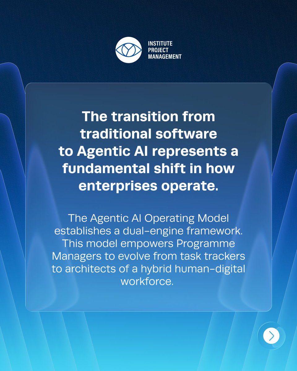 ProjectMgmtInst's tweet photo. Enterprise transformation is no longer just about digitisation – it’s about intelligence in action. In this article by Mydeen Yussouf, explore how Agentic AI is reshaping how organisations operate and scale in a rapidly changing environment: https://t.co/XrIHsXMR7f https://t.co/ww6VPlEeCu