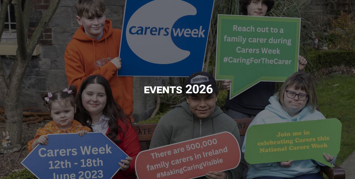 EngagingDemIrl's tweet photo. Carers Week runs from June 8th to 14th. The theme of this year is 'Thank you for Caring' and the objective is to recognise and celebrate the important work done by family carers across the country, to show them appreciation and to encourage wider society to recognise and celebrate the family carers in their families and communities. 

There are some great inclusive online and in person events taking place around the country for all family carers. You can check out all of the events here: https://t.co/6vzVA8lhdE 

#ThankYouForCaring