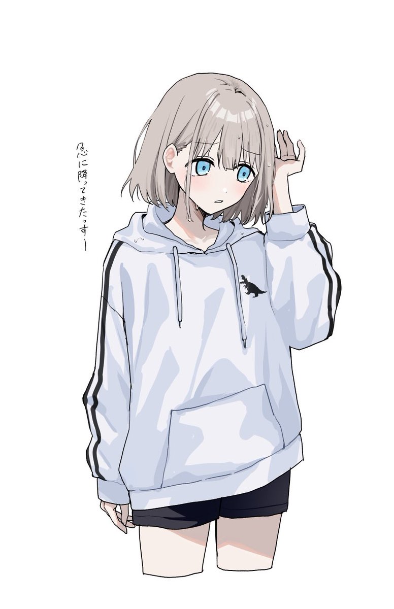 saekoucha's tweet photo. よくよく考えたらあさひは急な雨に濡れても気にしなさそうだけどせっかく描いたので…… https://t.co/WF7vbrhrmy