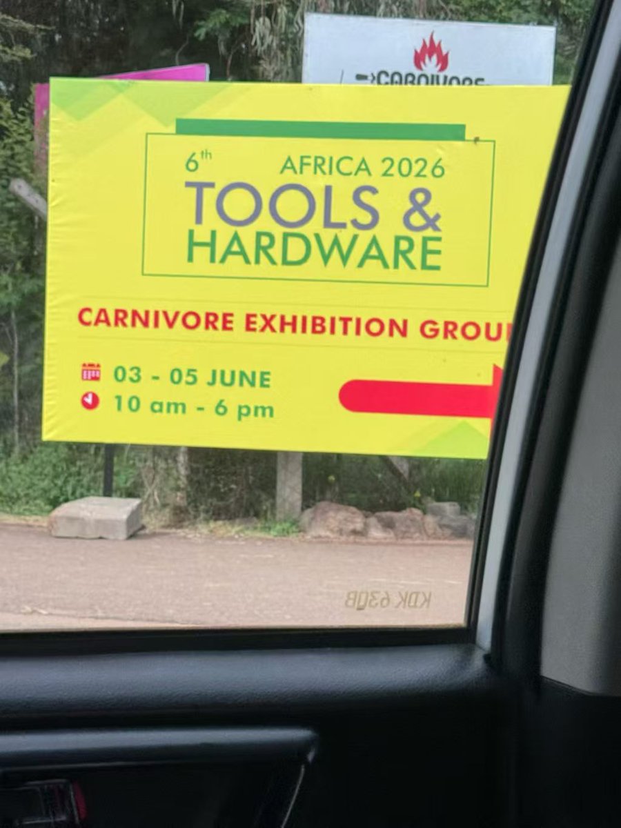 Roundworldltd's tweet photo. Welcome to our show 
√ 6th tools &amp; hardware Kenya 2026 
√ Booth No. 248 
√ Address: Carnivore exhibition grounds, Langata Road, Nairobi, Kenya. https://t.co/0wGRbsMvLg