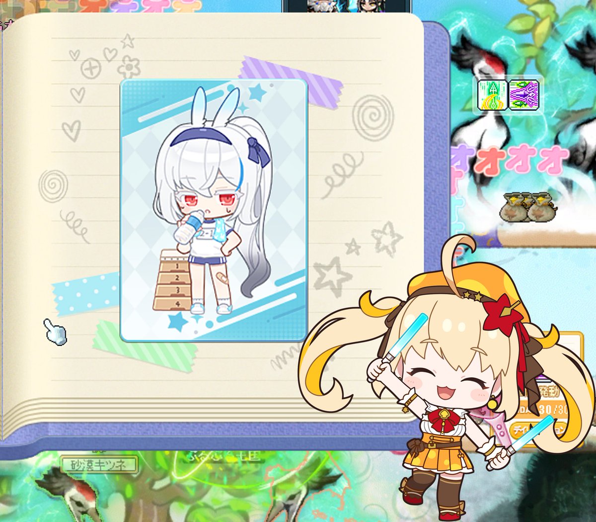 MapleKinoko_JP's tweet photo. 学校Verレンちゃんのファンアートきたぷる～！！📚✨
跳び箱失敗しちゃったぷる？🥺
ひざ小僧のばんそうこうがかわいすぎて尊いぷる…💓 https://t.co/PmQZJ8zwqf