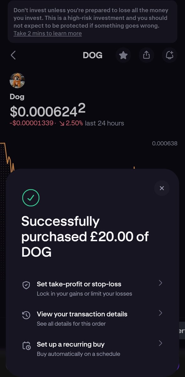 DOGPULSExbt's tweet photo. Another £20.

Not because of the chart.

Because I still think Bitcoin-native assets are early.

🐾 $DOG https://t.co/nTdafflVBh