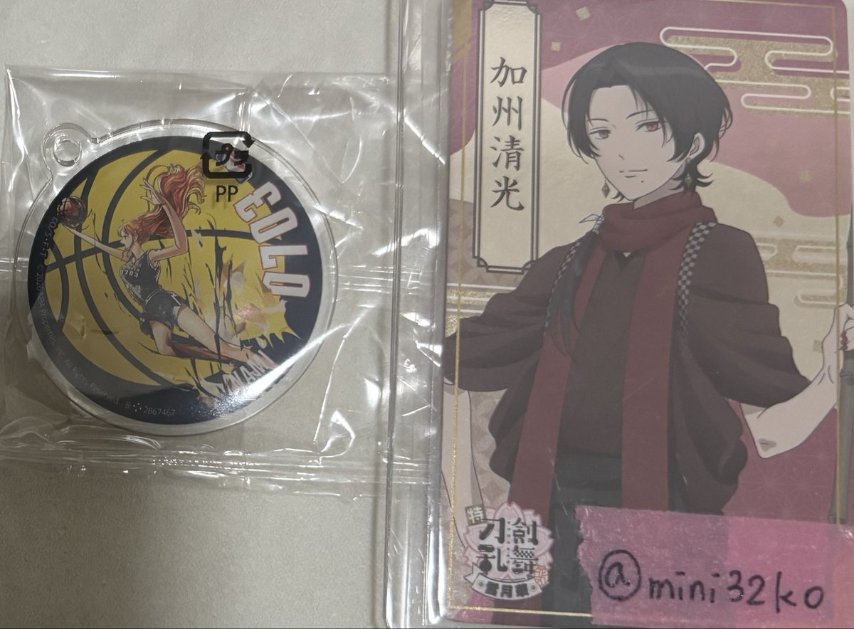 mini32ko's tweet photo. 【交換】ONE PIECE ワンピース　NBA  ガチャ　カプセル　アクリルチャーム
譲）ナミ

求）ヤマト

郵送。お気軽にお声掛けください。 https://t.co/DdSxOoO36E
