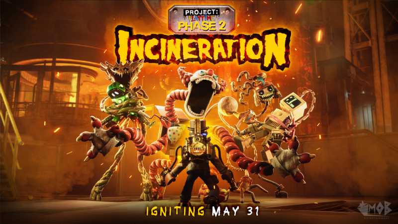 Fantime_Horror's tweet photo. 💔 'PROJECT: PLAYTIME - Phase 2: Incineration' was released over 3 years ago now. 

🔥 Can we all agree that was the game's peak?
#PoppyPlaytime #ProjectPlaytime