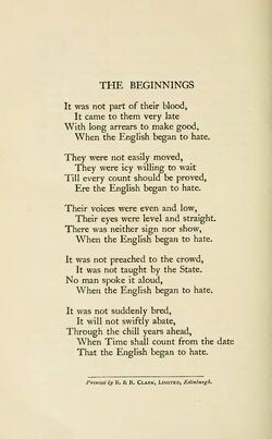 SarahContrarah's tweet photo. @Guild_1775 @realMaalouf THAT IS NOT THE RUDYARD KIPLING POEM!! That is a version modified and circulated by white nationalists and neo-Nazis. Here is the original: https://t.co/s9xp2KI9yh