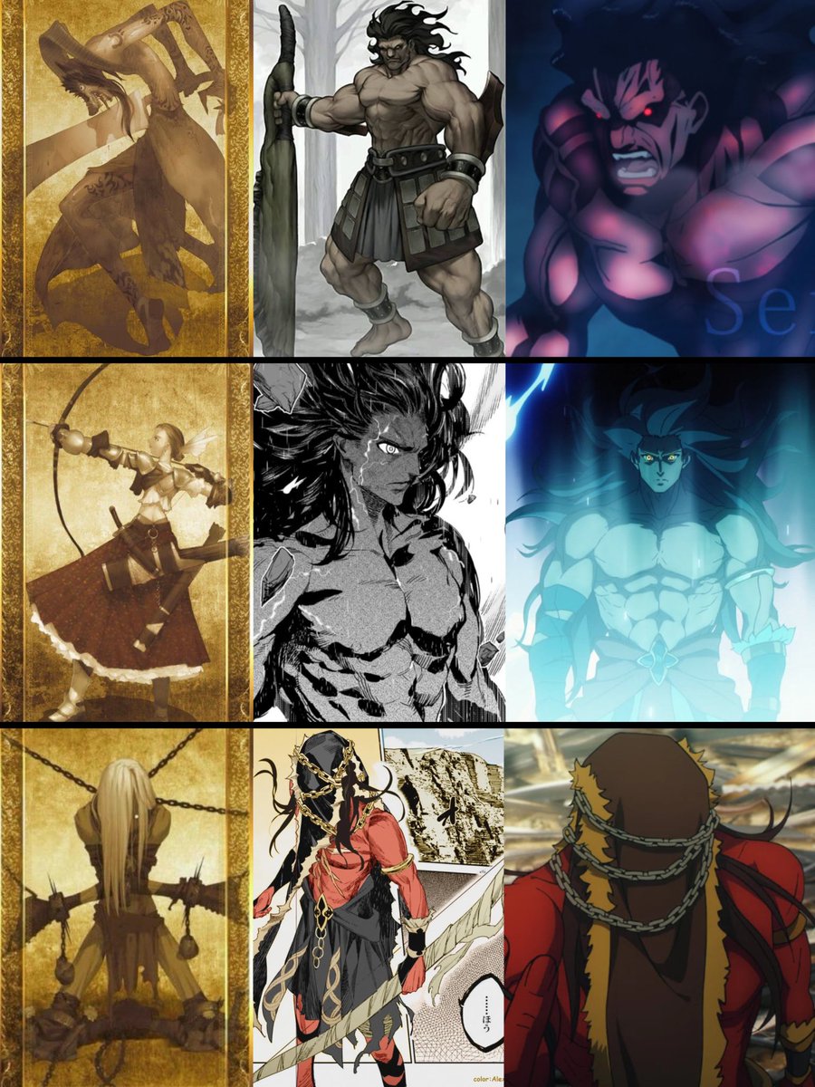 Fgo ヘラクレス群 ヘラクレスのクラスごとの姿 #fate #FGO