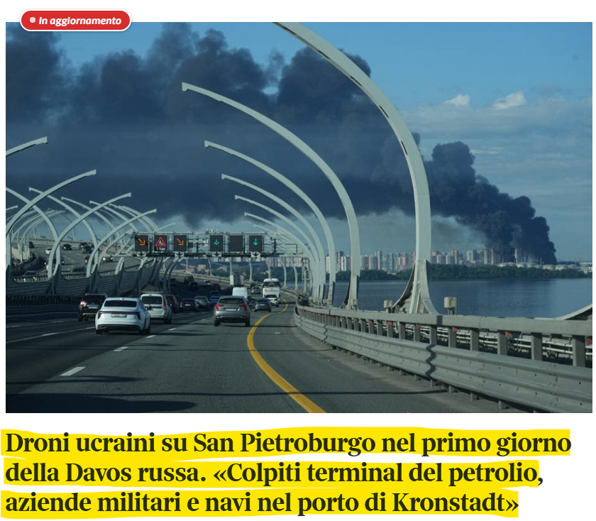 _Brick_Block_'s tweet photo. Da Kyiv in tre giorni a Zelensky che organizza i fuochi d'artificio per l'inaugurazione del Forum economico di San Pietroburgo. https://t.co/Z1rowJvIqR