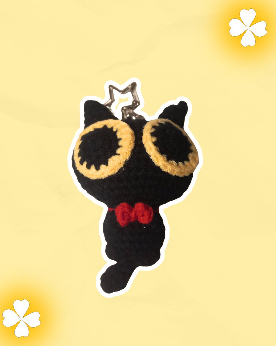 flqower's tweet photo. help rt please 🍀

haiii aku open order bagcharm rajut dazed eye cat nii! bisa order via link 🍊 yaaa >__< 

shopee : https://t.co/OG4j9wwwj9
💸 : 48.000 

p.s. made by order yawww https://t.co/mZRC1atDm7