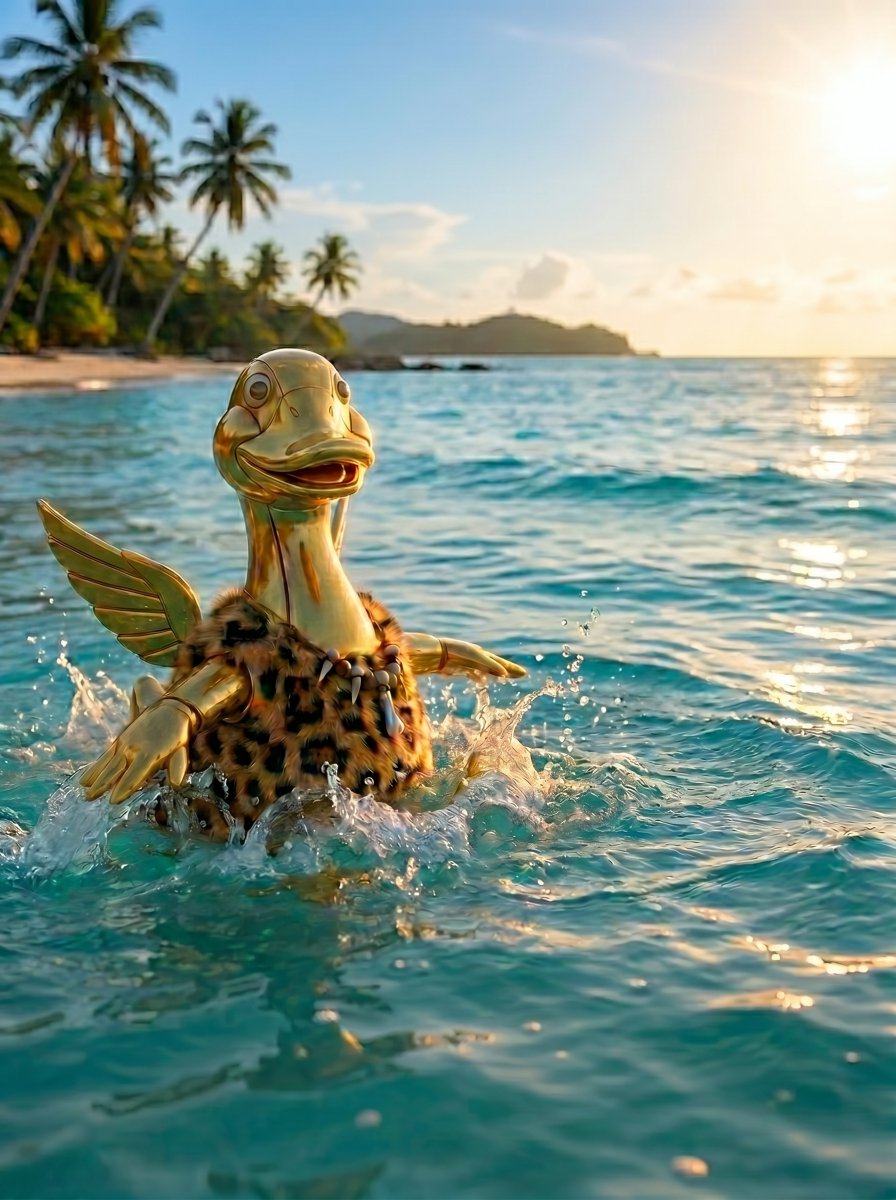 CoinCoinShop's tweet photo. 🌊 Coin Coin might just be the first vacationer in history.

While others were knapping flint, Coin Coin invented paid vacations. ⛱
#CoinCoin #Sarlat #Prehistory #AICreation #Summer #Vacation #Beach #Sun #TeamBeach #TeamSwimming https://t.co/qenaYTvuCN
