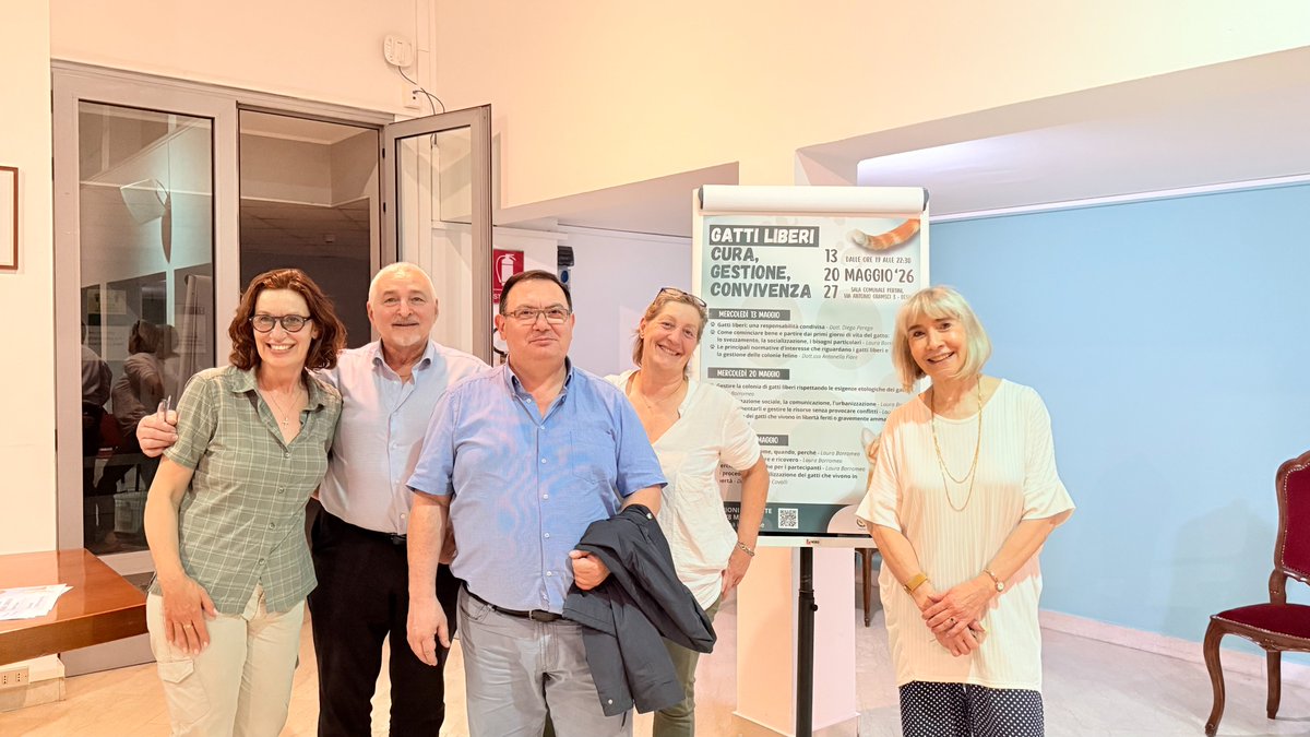 AtsBrianza's tweet photo. Ottima partecipazione al corso “Gatti liberi. Cura, gestione, convivenza”, promosso da ATS Brianza e @comunedidesio

Approfonditi temi legati al benessere animale, alla gestione delle colonie feline, agli aspetti comportamentali, normativi e interventi di cura. https://t.co/SlD8bdRgYH