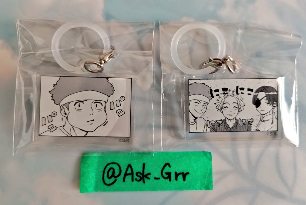 Ask_Grr's tweet photo. 【譲渡】WIND BREAKER ウィンドブレーカー　ウィンブレ 5周年 原画展　5th Anniversary Exhibition アンブレラマーカーコレクションB 

譲→蘇枋　楡井　柘浦

求→各定価（まとめて1320円）＋送料

2点まとめての譲渡になります。 https://t.co/BIC7xrg07o
