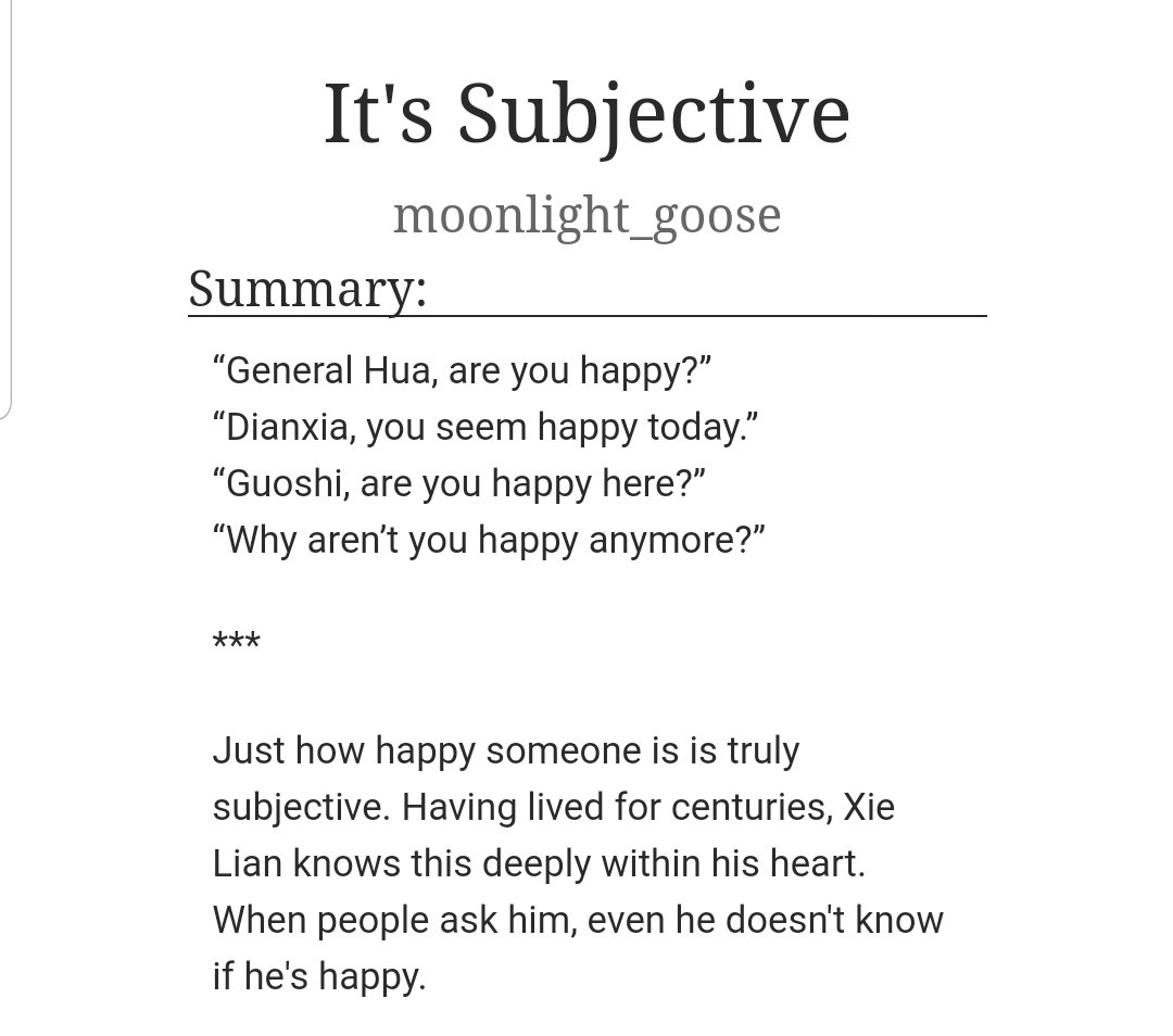 ScribblingGoose's tweet photo. Everyone wants to know just how happy Xie Lian is. The only problem is...Xie Lian doesn't know how to answer
#tgcf 
Link: https://t.co/JlV8KS9s2J https://t.co/BxWDbgO0I0