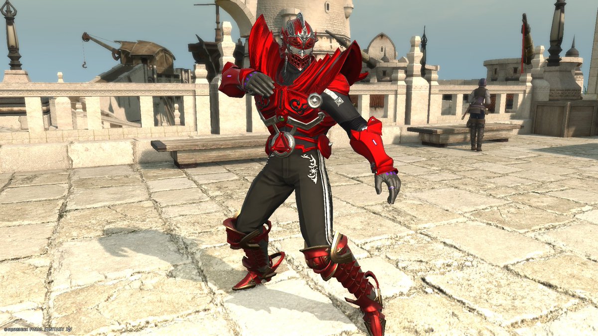 bodybuilderMk2's tweet photo. この男、刑事で仮面ライダー！！

#FF14 #コスプレミラプリ https://t.co/BxLxmjk9AG