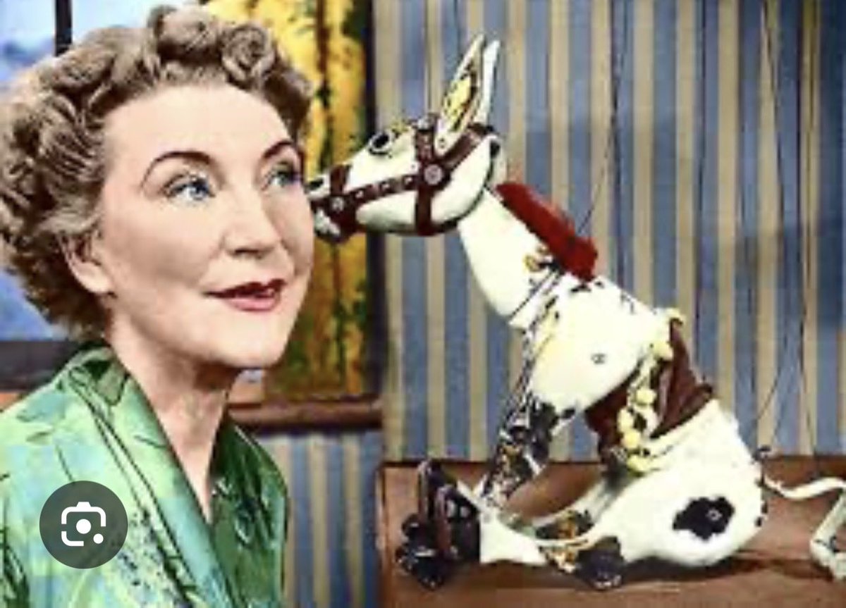 beingjanep's tweet photo. @NiallHarbison @MamaZMBA Call her Muffin - after the Muffin the Mule - a puppet from my childhood who had long legs like her ❤️ https://t.co/SwrmSi9EGJ