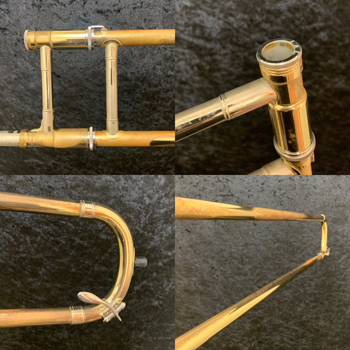 wind_crew's tweet photo. 【#トロンボーン】
この特徴的な主管と言えば...

クルトワAC410GM

の中古品が入荷！

フランスのトロンボーン奏者 ジル・ミリエール 氏が監修したモデル！

ベルセクション、スライドともにヘビーなバランスですが、艶やかなシンフォニーサウンド！

全体的に使用感があるためお求めやすい価格です！ https://t.co/uWrNhGcYwh