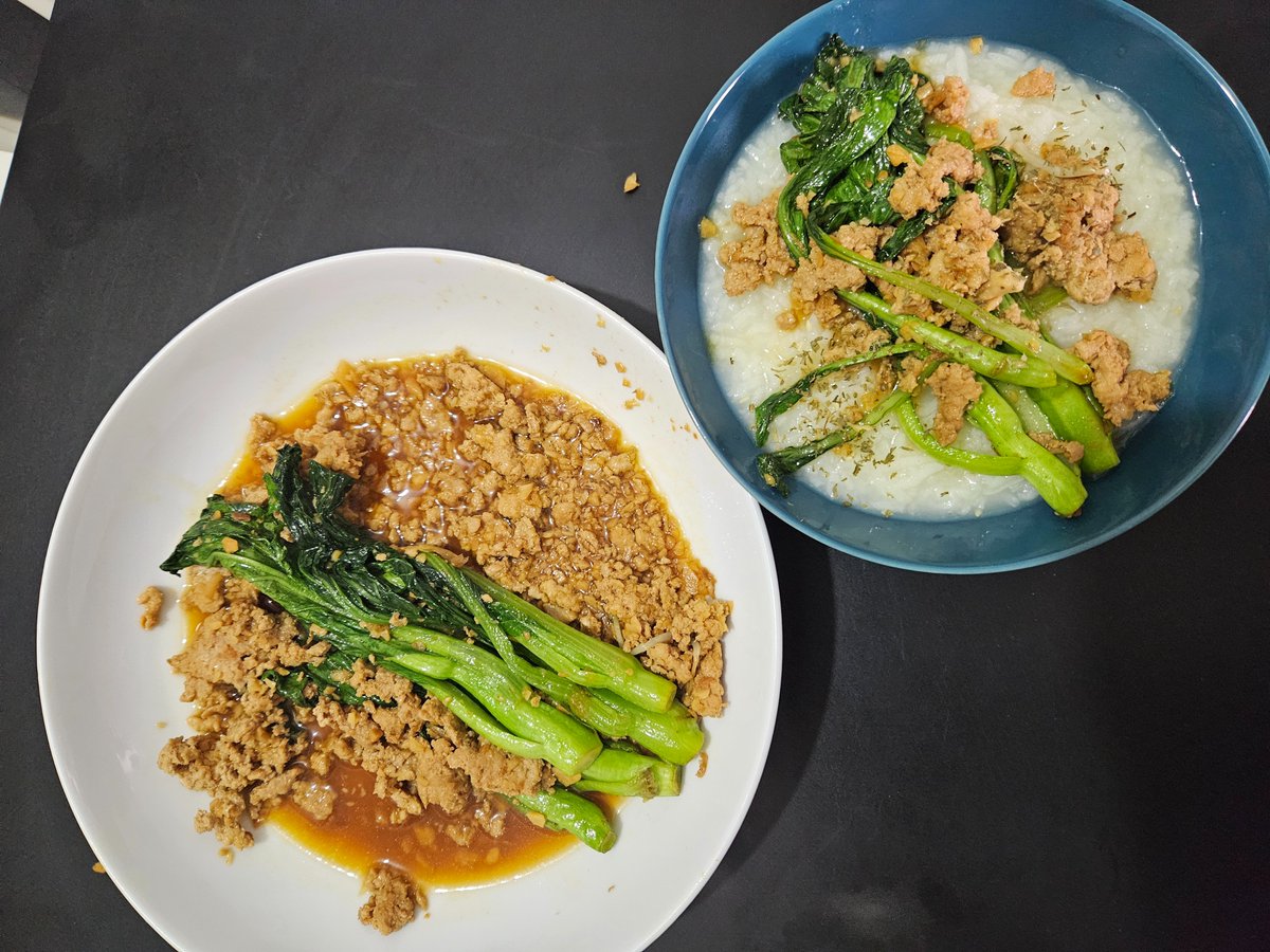 RakuYouMe's tweet photo. A bit sick right now so a simple dish to cook is the best dish (~w~)b https://t.co/jUfgf4KLlm