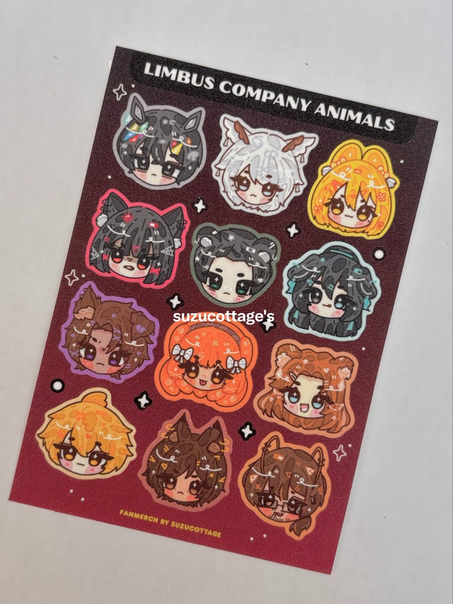 suzucottage's tweet photo. sticker sheets and plushies!! https://t.co/21pjWPL6MN