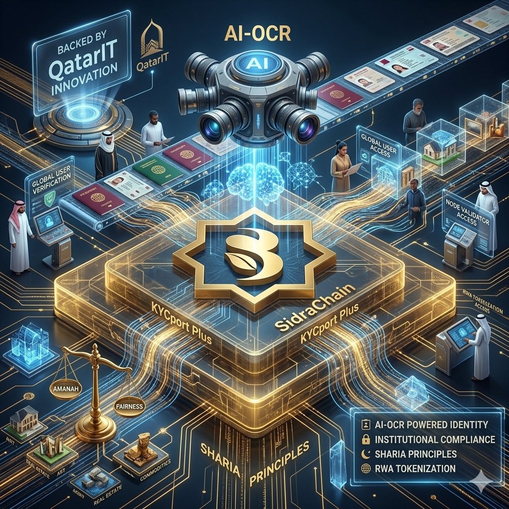 josemorenosdz's tweet photo. 🚀 #KYCportPlus: The AI-Powered Core of Ethical Digital Financial Infrastructure

The evolution of the digital economy requires verifiable, real-time trust. 

Backed by the technological innovation of #QatarIT, the ongoing upgrade to KYCport Plus is transforming how #SidraChain processes digital identity. 
By integrating advanced AI-OCR technology, the ecosystem is bridging the gap between physical documentation and blockchain inmutability.

Beyond traditional text scanning, this intelligent layer uses Computer Vision and Natural Language Processing to read, understand, and structure data instantly. This eliminates operational bottlenecks, allows seamless global KYC verification for users and node validators, and sets a new standard for the secure tokenization of Real-World Assets (RWA).

🛂 AI-OCR Powered Identity: Instant validation, reducing friction for global markets.

🔐 Institutional Compliance: Automated verification, transparency, and fraud mitigation.

🌙 Sharia Principles:
 Ensuring fairness, ethics, and responsibility (Amanah) at scale.

With this upgrade, #QatarIT and SidraChain are strengthening a network of verified users, driving seamless integration for businesses, startups, and strategic financial partners.

💡 KYCport Plus is not just technology; it's the intelligent infrastructure for a sovereign digital economy.

🚀 Identity, AI-OCR Innovation, and Transparency Build the Future.💎🌍
@sidrachain @Sidraholding
@maljefairi
