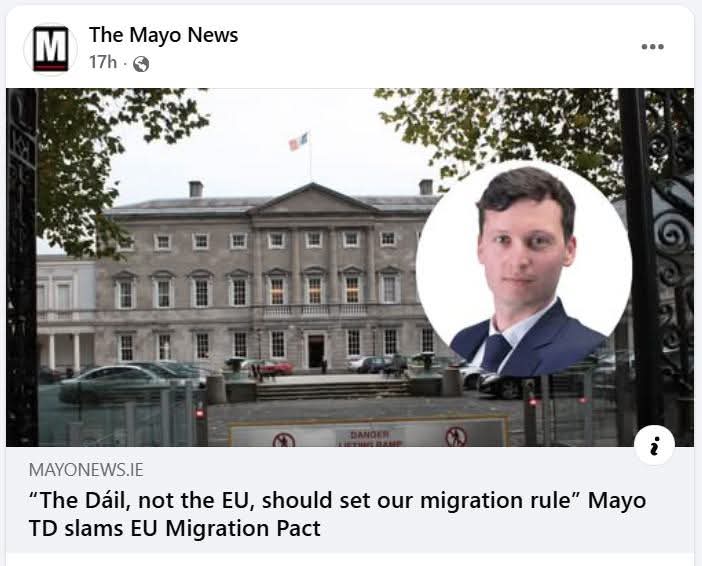 Paul Lawless TD tweet media