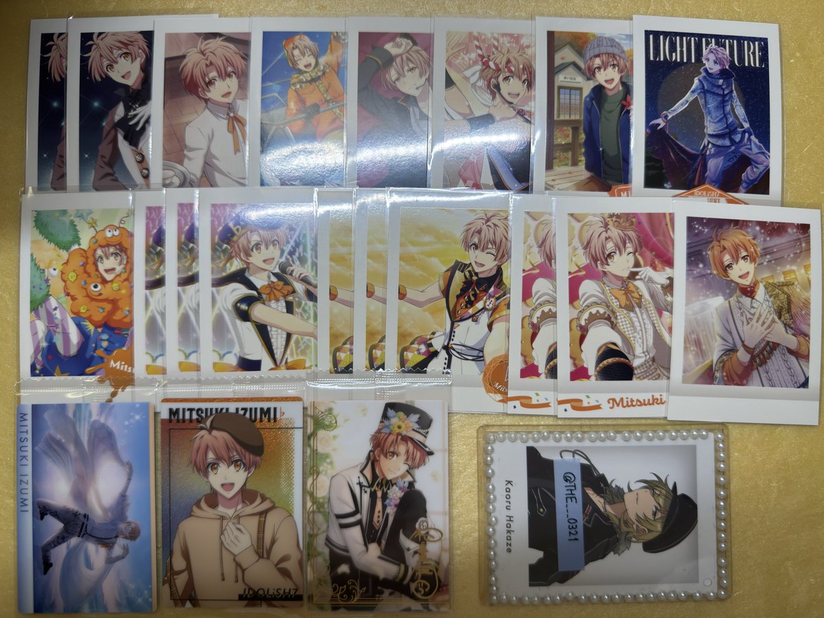 THE___0321's tweet photo. < 譲渡 > アイドリッシュセブン アイナナ IDOLiSH7 ぱしゃこれ メタカ ウエハース

譲）三月

求）送料込み ¥700 https://t.co/bAXuoJu4T4