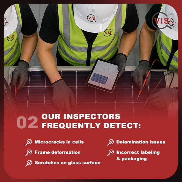 VIS_Quality's tweet photo. Discover the most common defects, what inspectors actually check, and how quality control can help protect your solar investment.
🔗 Learn more about Solar Panel Inspection Services and request a detailed inspection checklist.
🌐 Website: https://t.co/V673WRR5Dk https://t.co/wscDo7hZMP