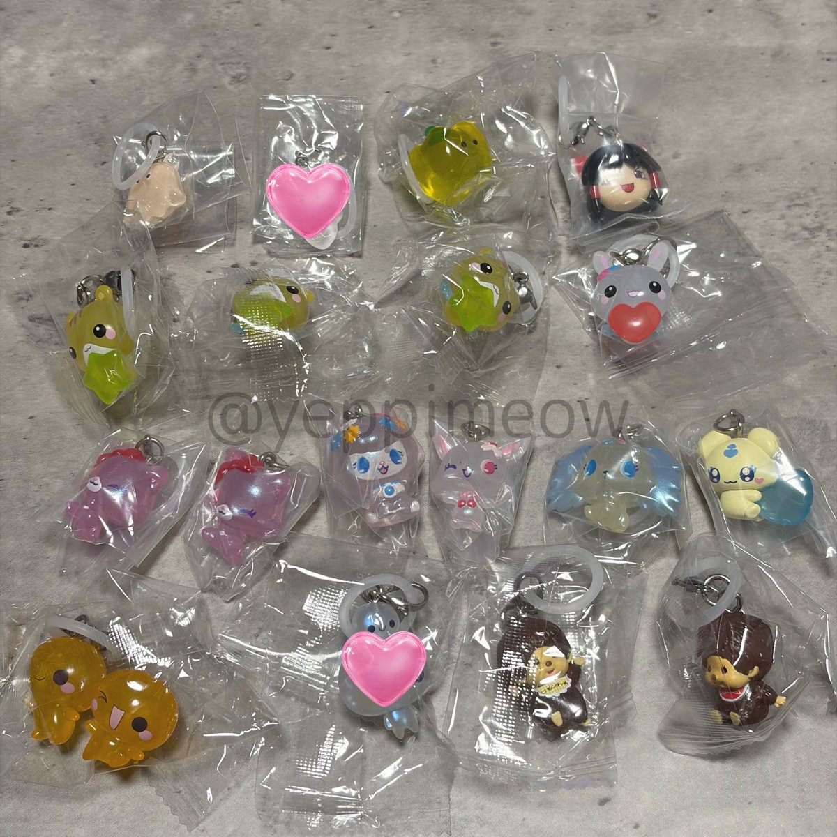 yeppimeow's tweet photo. 【交換】 ガチャガチャ めじるしアクセサリー

譲 画像 サンリオ 平成ファンシー なっとうちゃん ふわふわラビちゃん たまごっち ぷちきゅあ モンチッチ

求 固定求リスト 
     リスト以外も検討します

郵送希望
複数交換してくれる方優先
お断りの際は♡

検索からでもお気軽にお声掛けください https://t.co/b8wg6lnnYF