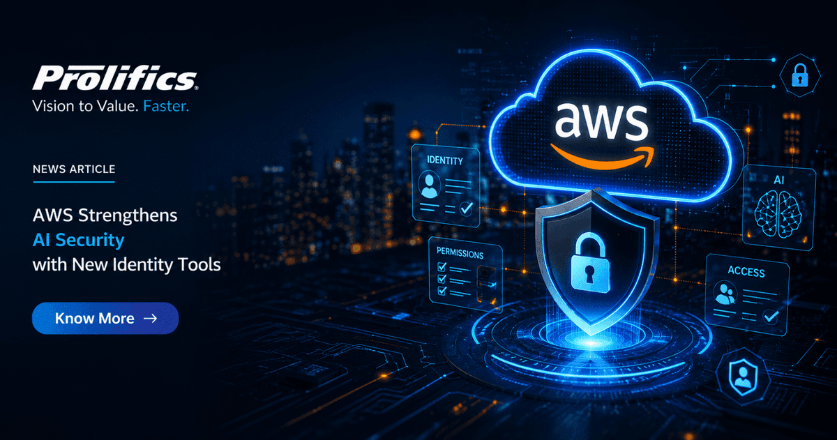 Prolifics's tweet photo. AI is accelerating innovation, but it’s also reshaping the security landscape.

𝐑𝐞𝐚𝐝 𝐦𝐨𝐫𝐞: https://t.co/QRnUhNmkVT

#AWS #ArtificialIntelligence #CyberSecurity #CloudSecurity #IdentityManagement #GenerativeAI #AWSCloud #DigitalTransformation #CloudGovernance #ProlificsAI https://t.co/Msf2CoLine