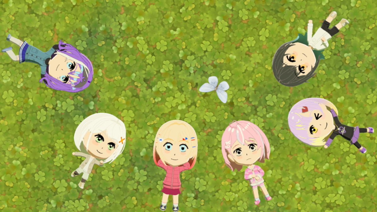 yudukisin's tweet photo. トモコレでぶいぱい1期生ができた！
あめちゃんの目が眼帯とオッドアイができなかったけど自分なりにまぁまぁできかも！

このまま2期生も作っていこう！
 #ちえったー
#ぶいぱい https://t.co/lv8X6SB74S