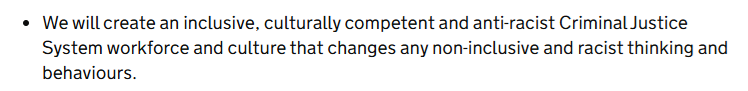 SeneddWaste's tweet photo. Henry Nowak's treatment was the result of a culture that made allegations of "racism", however spurious, trump all others. 

Progressives created it deliberately. 

The below is taken from the Criminal Justice Anti-Racism Action Plan for Wales. 

Scrap it. https://t.co/FXua2lOWjp