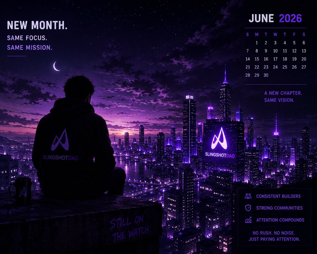 Gift_Jordanoff's tweet photo. New month, same mindset.

Still watching.
Still learning.
Still paying attention to the builders.

No predictions.
No noise.

Just observing, $SHOT

@SlingshotDAO https://t.co/irPzLQHKhE