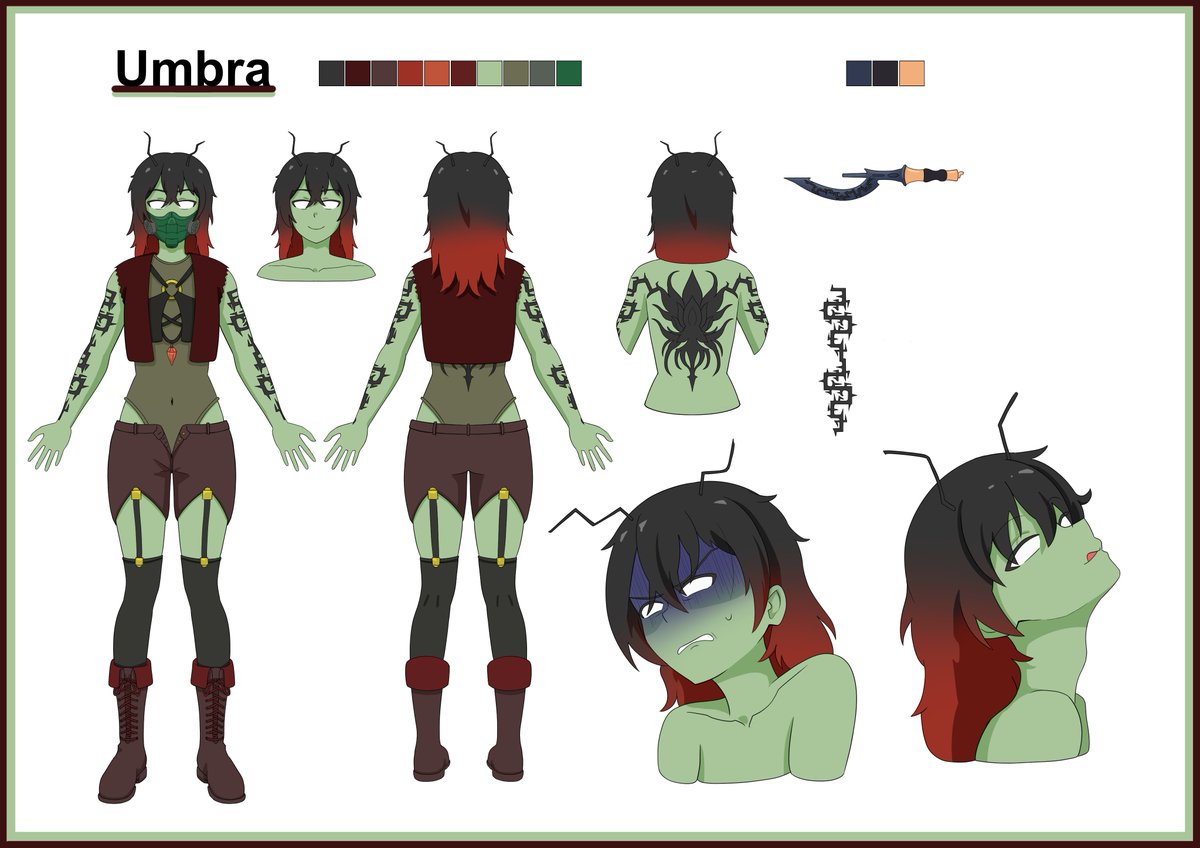 Nova_Protocol__'s tweet photo. Umbra has 9 auditions on her casting call page, she is quite popular (I wonder why)

so much so that we now have her character sheet available for all to see, thanks to the amazing @Shiratori_genji 

casting call is still open and linked below!

#indieanimation https://t.co/FTFohDXZ2t