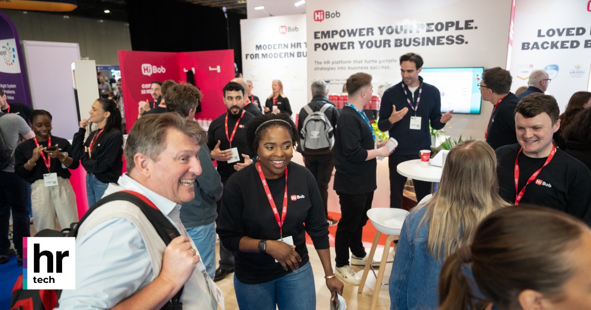 HRTechUK's tweet photo. The team are delighted to hear our 2026 exhibitors had a great time onsite at Excel London.

In case you’ve missed the news, we're returning on the 5th &amp; 6th May 2027!

If you’d like to exhibit at HR Technologies UK 2027, get in touch with the team today.
 
#HRTechUK #HREvents https://t.co/X8WlW6yehn