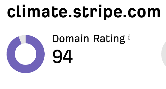 oliver__com's tweet photo. 🚨DR 94 backlink🚨

here's how it works:

join Stripe Climate and commit 0.5% of your revenue to carbon removal. in return, Stripe gives you a public commitment page on climate(.)stripe that links to your site.

the catch:

it's not free like a directory link. you're spending 0.5% of revenue. but on low or pre-revenue MRR, 0.5% is pocket change for a link from one of the most trusted domains on the internet.

two ways to think about it:

→ cheap insurance if you're early. tiny revenue = tiny cost = same DR 94 link to start your SEO efforts.
→ brand + trust signal. a Stripe-hosted page vouching for you isn't a spammy directory.

Bonus: it's an actual carbon removal commitment. You get the link AND you're not greenwashing, the contribution is real.

Full list of backlinks below 👇