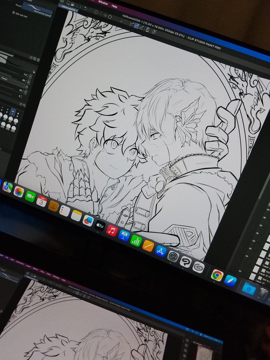 viralwolfdesign's tweet photo. Great now. I'm fucking late 🫩 it's 4 am here but I think that at least I finished the Lineart *sobs in Catto* https://t.co/ei6aEz89Qv