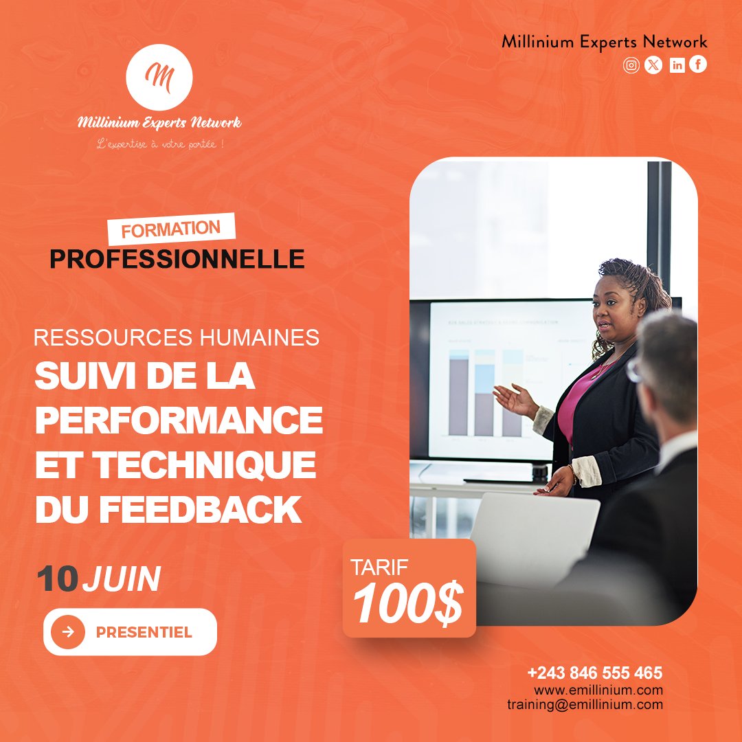 Millinium01's tweet photo. 🚀 Et si votre feedback devenait un moteur de performance ?

Un bon feedback ne corrige pas seulement les erreurs, il révèle le potentiel.
Apprenez à évaluer efficacement, motiver vos équipes et améliorer durablement les résultats de votre organisation.
Réservez dès maintenant ! https://t.co/TBXQLrDv4A