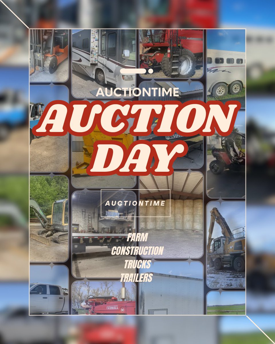auctiontime's tweet photo. 𝐆𝐎𝐎𝐃 𝐌𝐎𝐑𝐍𝐈𝐍𝐆, 𝐈𝐓'𝐒 𝐀𝐔𝐂𝐓𝐈𝐎𝐍 𝐃𝐀𝐘👀⏰

Don't miss your chance to bid➡️ https://t.co/H3VAUDk26A

#AuctionDay #AuctionTime #EquipmentAuction https://t.co/s2R61M5CdB