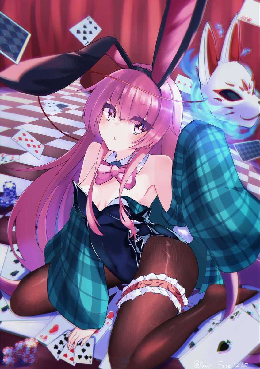 Pokerface_sub's tweet photo. バニーこころ https://t.co/gTlGCwzj8t