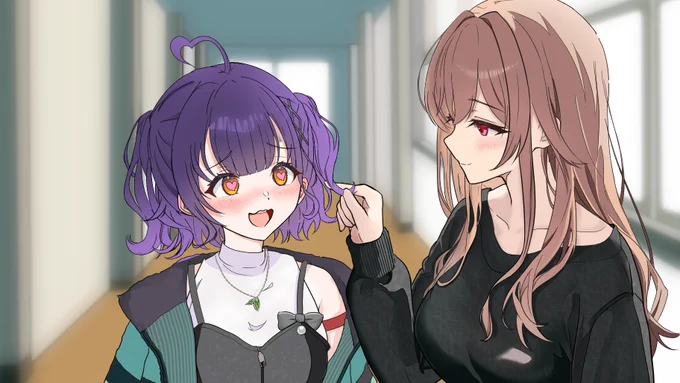 『綺麗だなって思って』 と不意に後輩の髪を一束取り囁く女騎士がいるらしい #フレン見て #すずなあーと