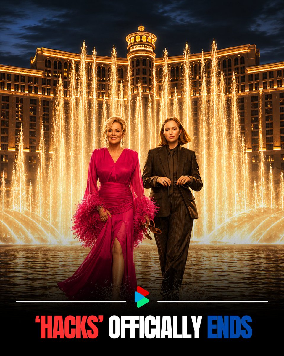 BingeWatchThis_'s tweet photo. 'Hacks' has officially ended after five brilliant seasons! A dark, emotional, and beautifully executed finale that gave Deborah and Ava the goodbye they deserved. ✨

Did it stick the landing? 👀 https://t.co/vNI2DTOIxr