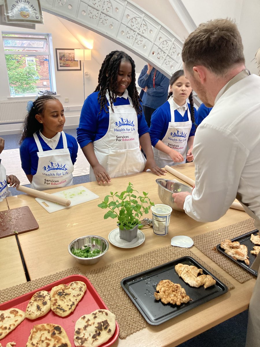 SFE_Tweets's tweet photo. That’s a wrap on #Cookathon2026! 🎬

We've had a brilliant day at @BarfordSchool, with pupils getting stuck into this year's cookathon recipe with Michelin-Starred Chef, David Taylor!
 
We're so proud of all of the pupils that have taken part today 🙌 https://t.co/TeAj6Hn9XL