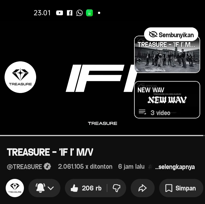 Reeyy_7's tweet photo. ✯ THREAD STREAMING TREASURE - IF I ✯ https://t.co/Op2LPk9NIp