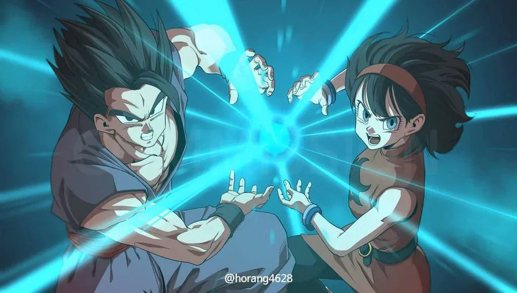 DBUpdated's tweet photo. Gohan and Videl Kamehameha

(by @horang4628) https://t.co/yrQmOOaPKC