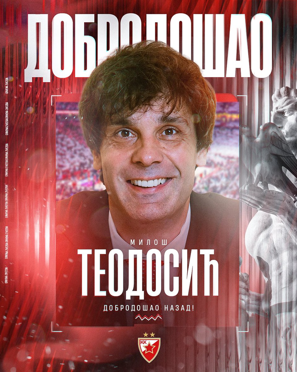 KK Crvena zvezda Meridianbet tweet media