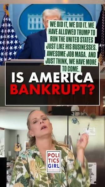 ElaineJ50653913's tweet photo. @RealMrJohnJr Trump’s a complete moron, he’s even a convicted felon. 
He’s a Shyster a Conman 
Trump is a immature man-child. 
Trump has done nothing to benefit the American people, in fact he’s only interested in stuffing his own pockets with Taxpayers money. 

TRUMP WILL BANKRUPT AMERICA!! https://t.co/Cq2T6pKb5b