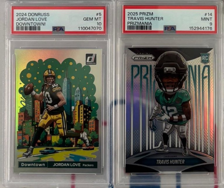 WCP_Books's tweet photo. @SlabtownCollect Rookies and Case Hits

24 Maye DT PSA 10: 2900

24 Maye Silver PSA 10: 1000

24 Love DT PSA 10: 725

25 Hunter Prizmania PSA 9: 725 https://t.co/DBUr26g41q